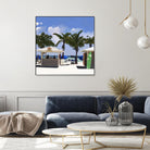 Key West Cabana I by Rick Novak on GIANT ART - green tropical