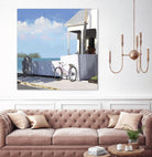 Key West Cabana II by Rick Novak on GIANT ART - white tropical