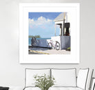 Key West Cabana II by Rick Novak on GIANT ART - white tropical