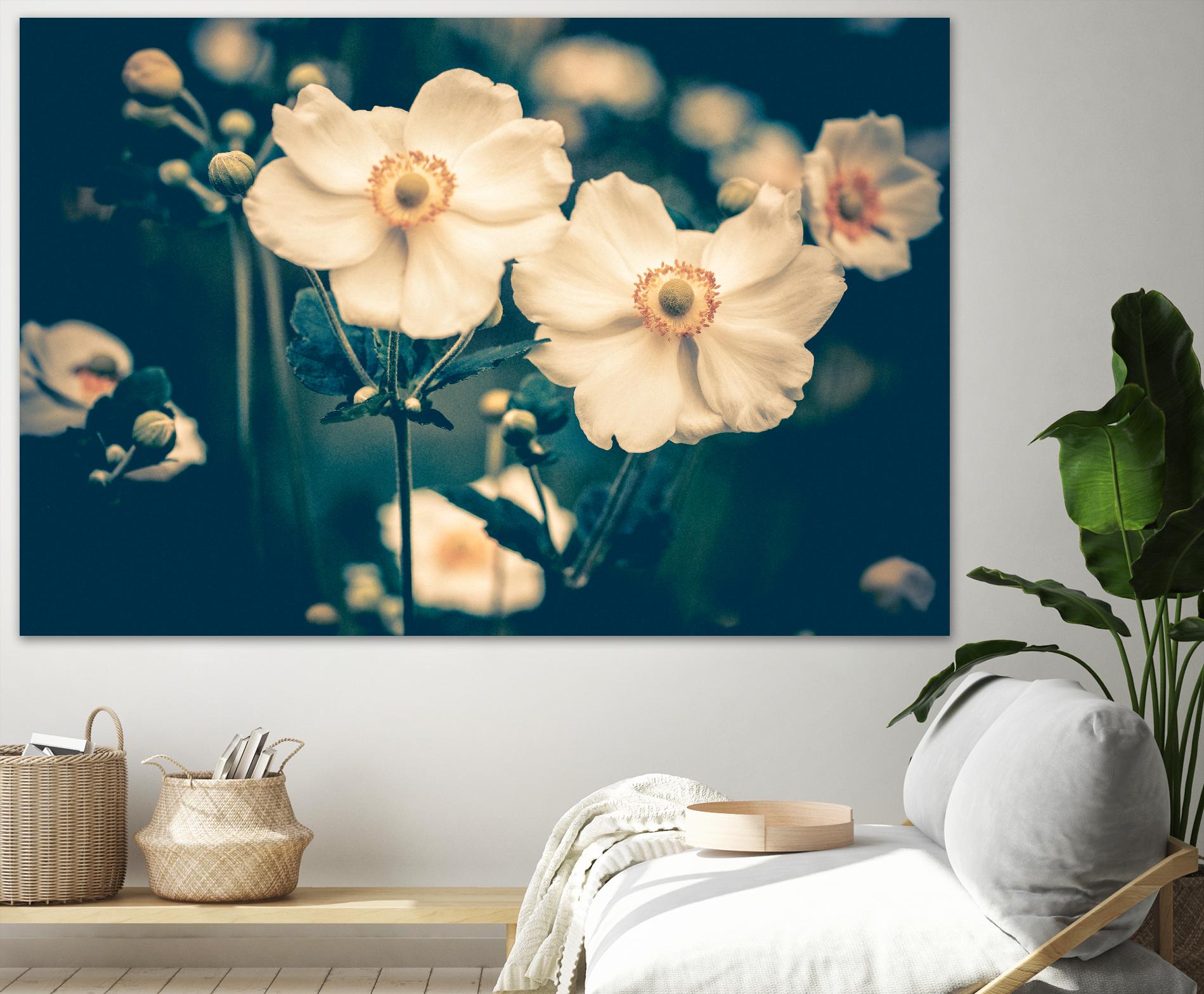 Dogwood by Olivia Joy on GIANT ART - grey floral