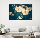 Dogwood by Olivia Joy on GIANT ART - grey floral