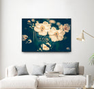 Dogwood by Olivia Joy on GIANT ART - grey floral