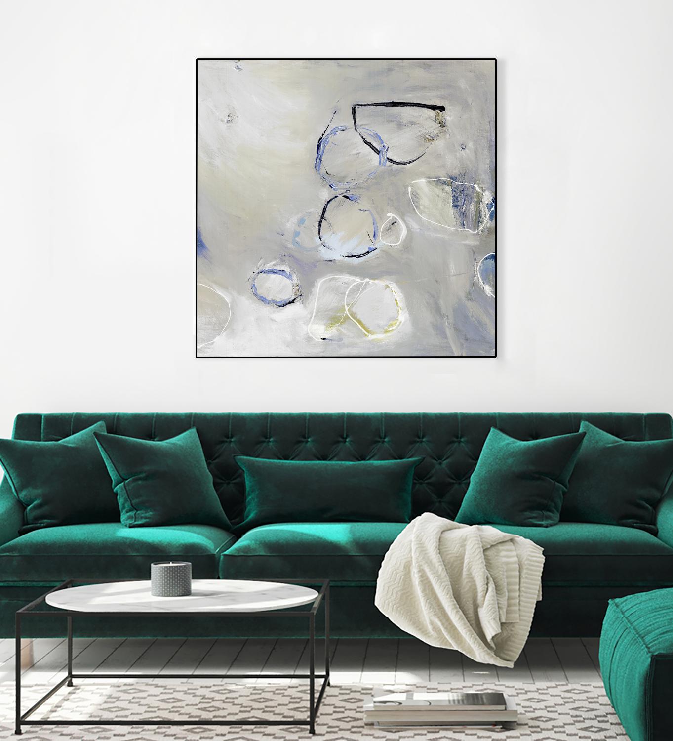 Morph II by Pamela Ozery on GIANT ART - white abstract