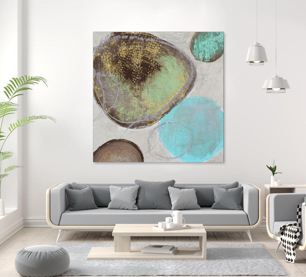 Moonlight II by Irena Orlov on GIANT ART - blue abstract