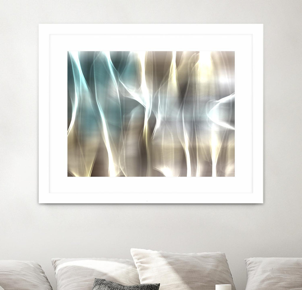 Mysterious Light I by Irena Orlov on GIANT ART - beige abstract