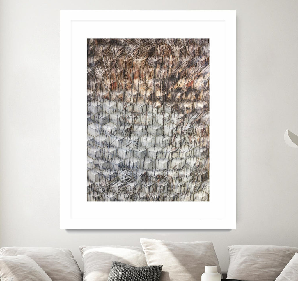 Geometric Shapes by Irena Orlov on GIANT ART - grey abstract