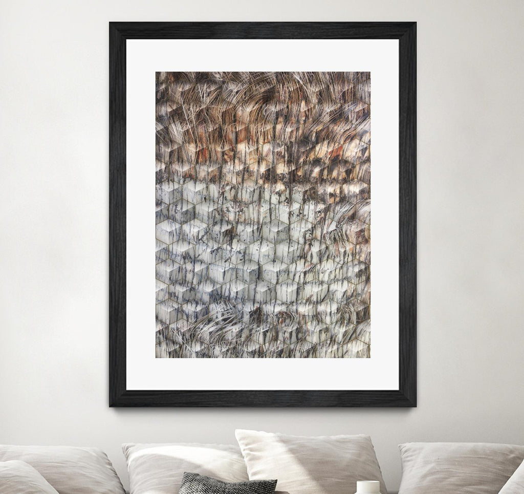 Geometric Shapes by Irena Orlov on GIANT ART - grey abstract