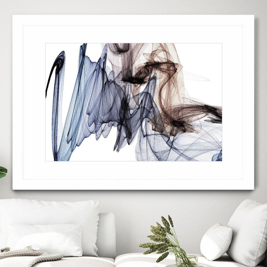 The Invisible World VI by Irena Orlov on GIANT ART - blue abstract