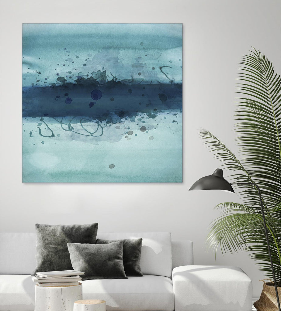 Into the Deep I by PI Studio on GIANT ART - blue abstract