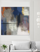 Indigo Touch II by PI Studio on GIANT ART - blue abstract