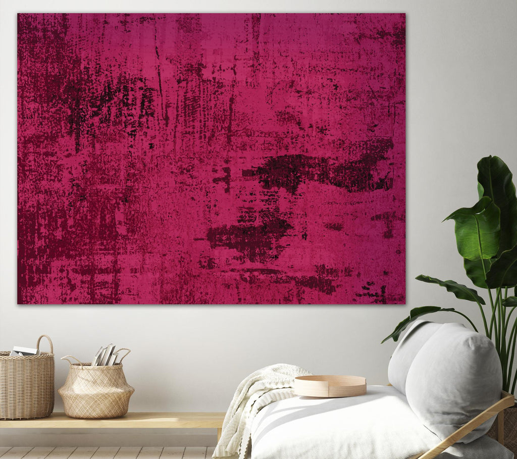 Violet par PI Studio sur GIANT ART - abstrait rose