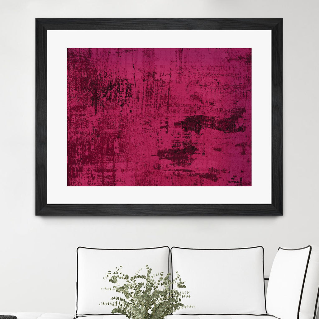 Violet par PI Studio sur GIANT ART - abstrait rose