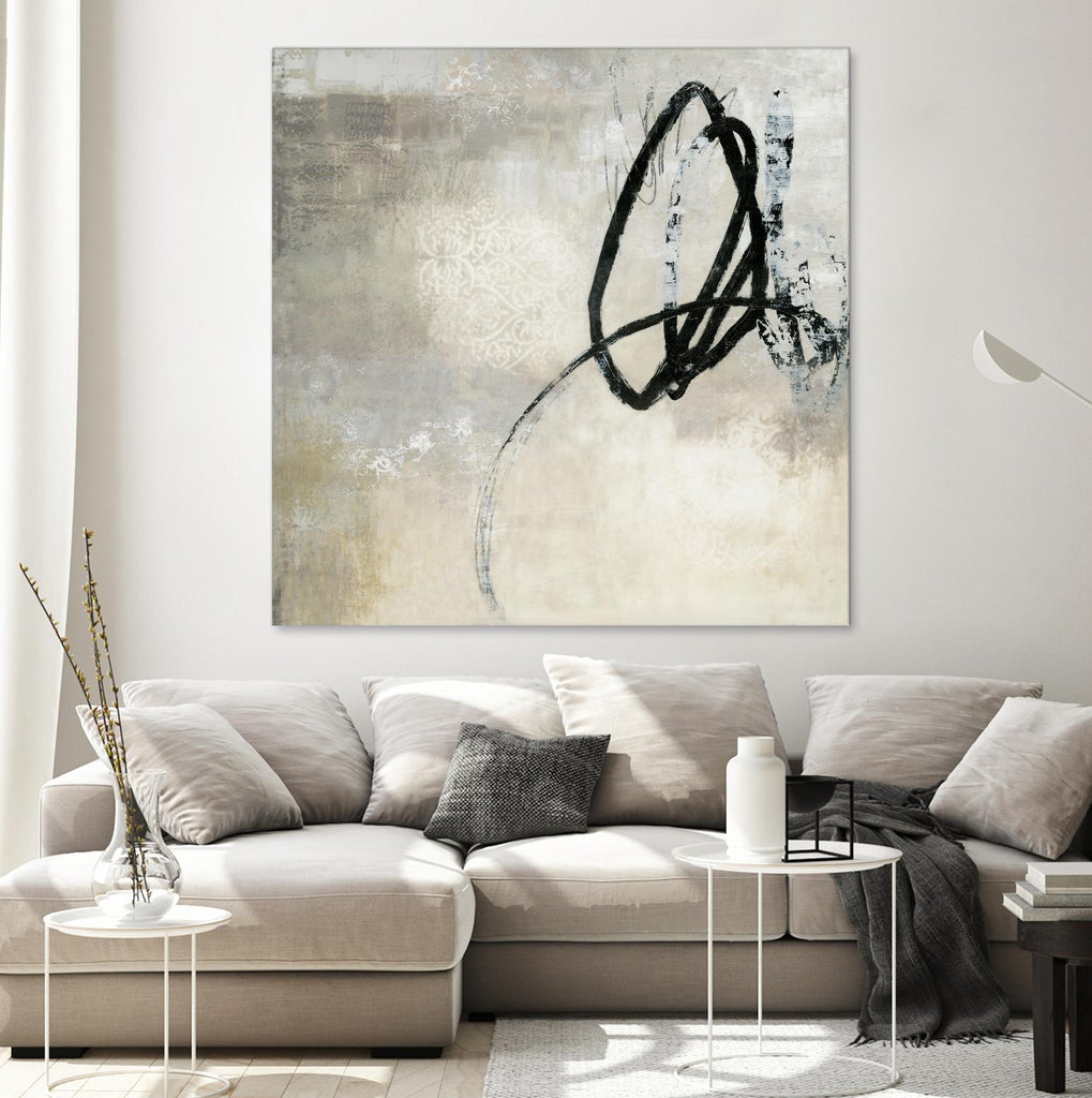 Soft Touch I by PI Studio on GIANT ART - beige abstract