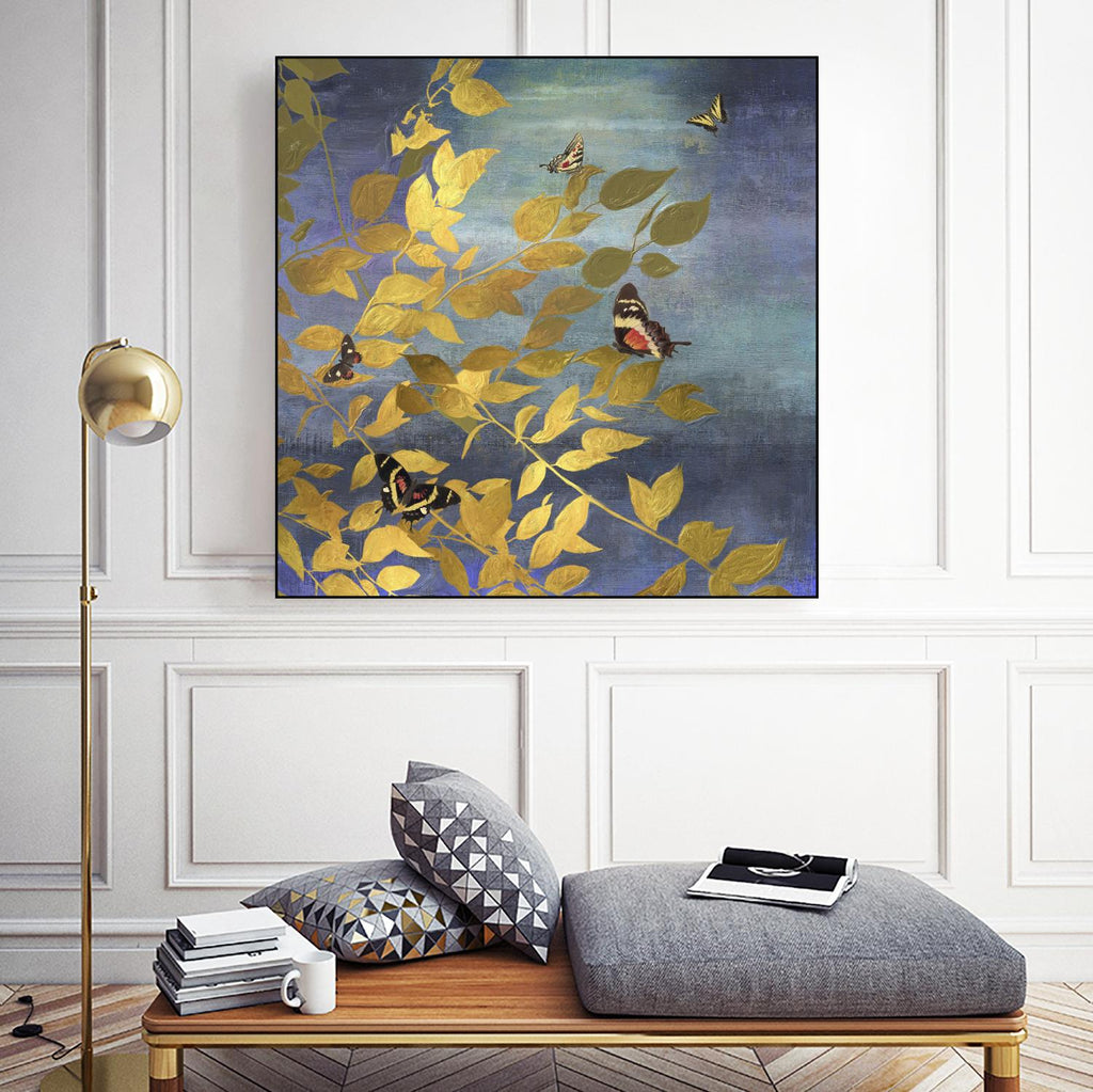 Meadow View by PI Studio on GIANT ART - yellow floral