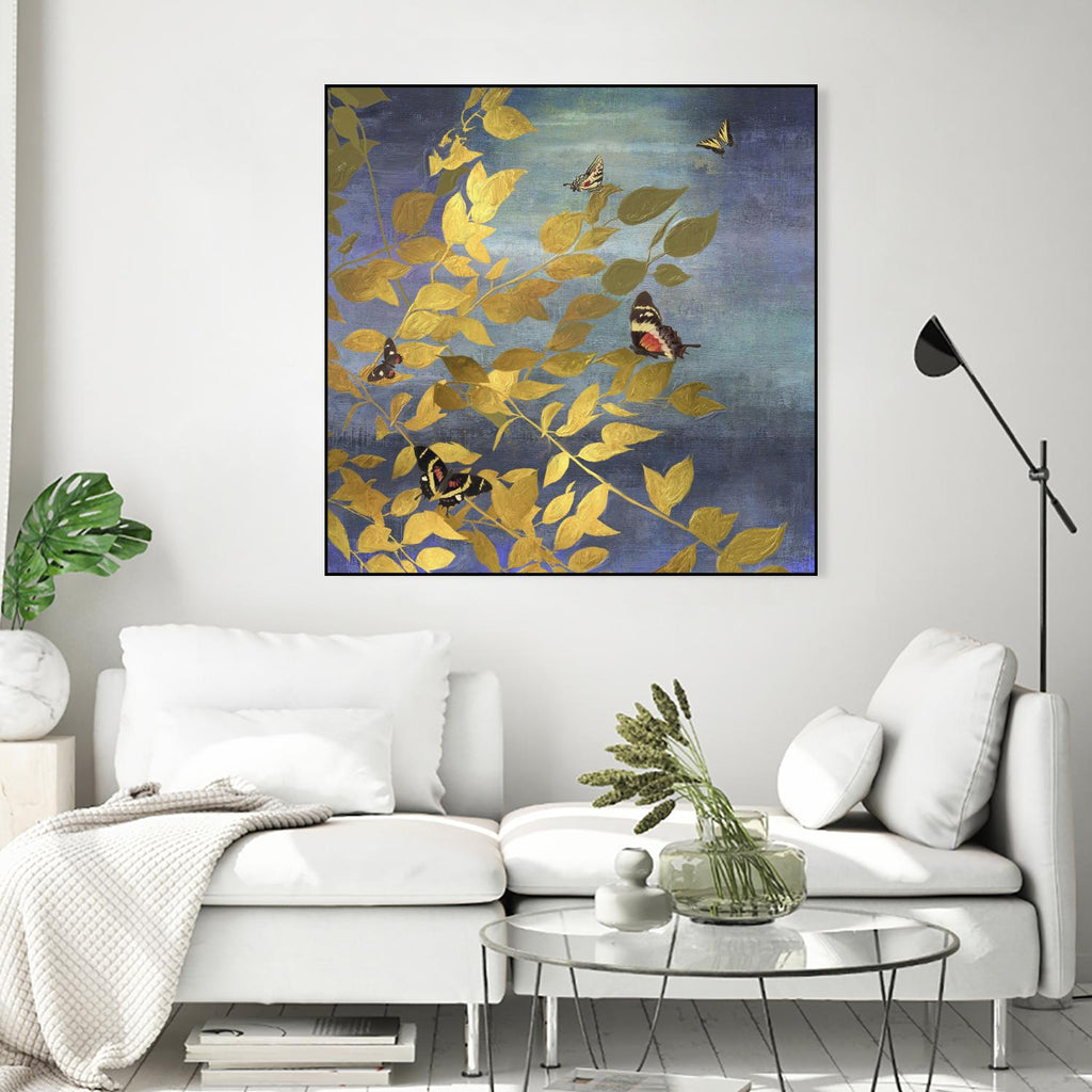 Meadow View by PI Studio on GIANT ART - yellow floral
