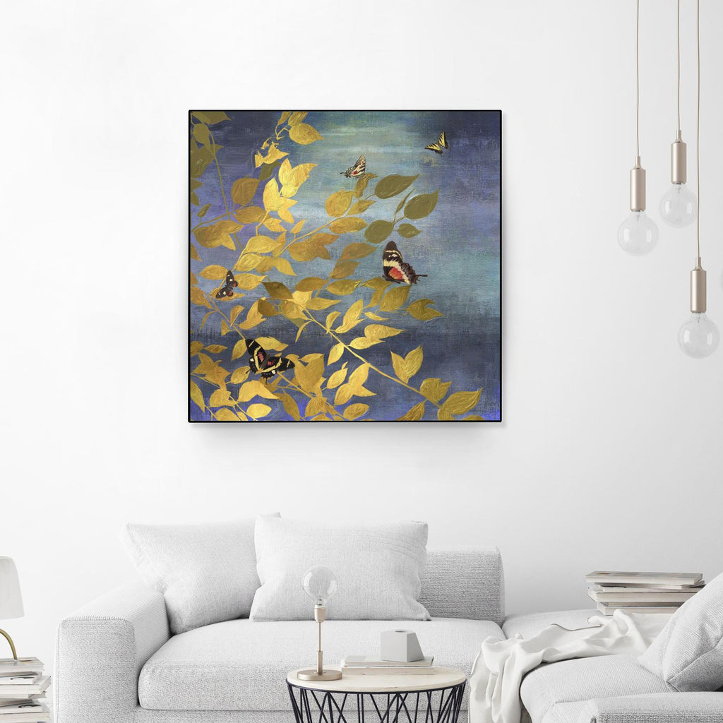 Meadow View par PI Studio sur GIANT ART - jaune floral