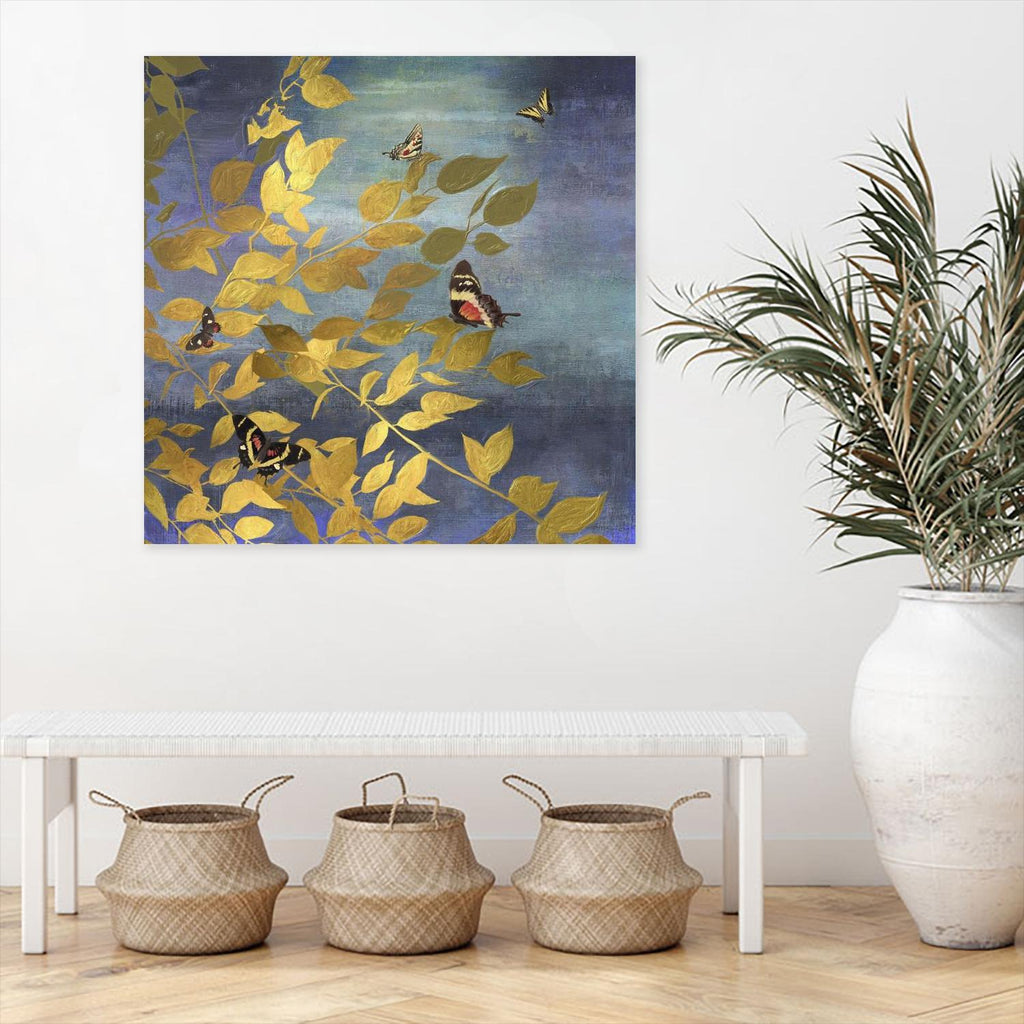 Meadow View par PI Studio sur GIANT ART - jaune floral