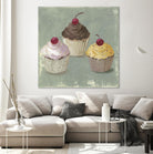 Cupcakes by PI Studio on GIANT ART - white fruit-food-drink
