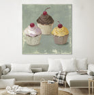 Cupcakes by PI Studio on GIANT ART - white fruit-food-drink