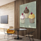 Cupcakes by PI Studio on GIANT ART - white fruit-food-drink