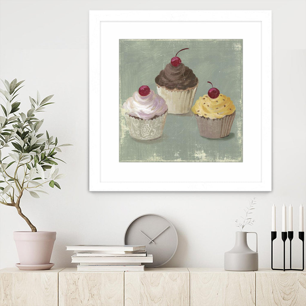 Cupcakes par PI Studio sur GIANT ART - blanc fruit-aliment-boisson