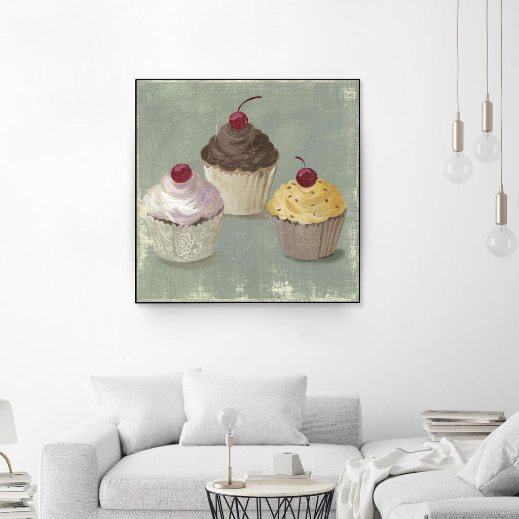 Cupcakes by PI Studio on GIANT ART - white fruit-food-drink