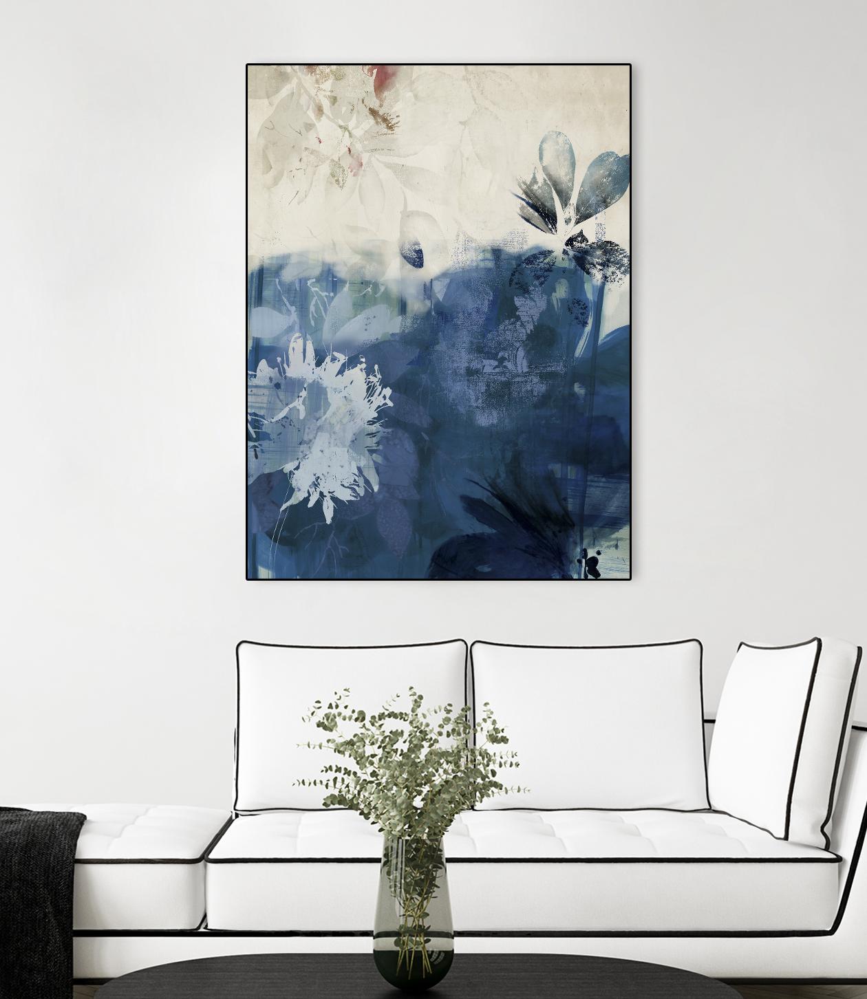 Unquiet Stone II by PI Studio on GIANT ART - white abstract