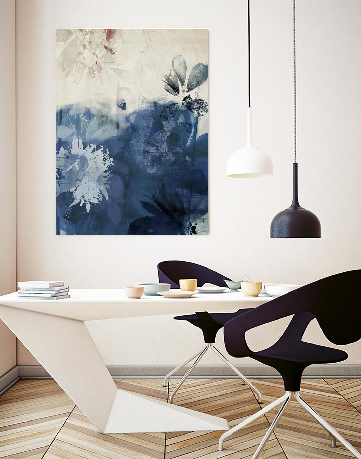 Unquiet Stone II by PI Studio on GIANT ART - white abstract