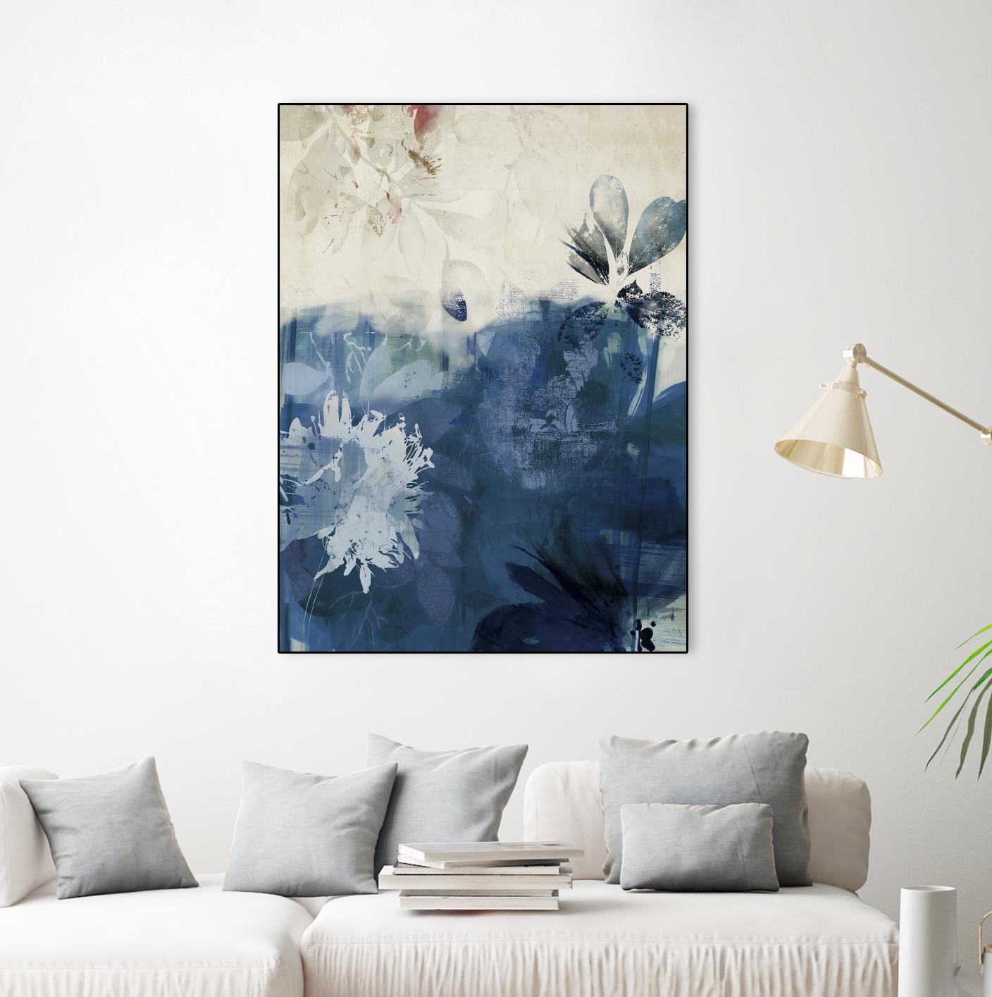 Unquiet Stone II by PI Studio on GIANT ART - white abstract