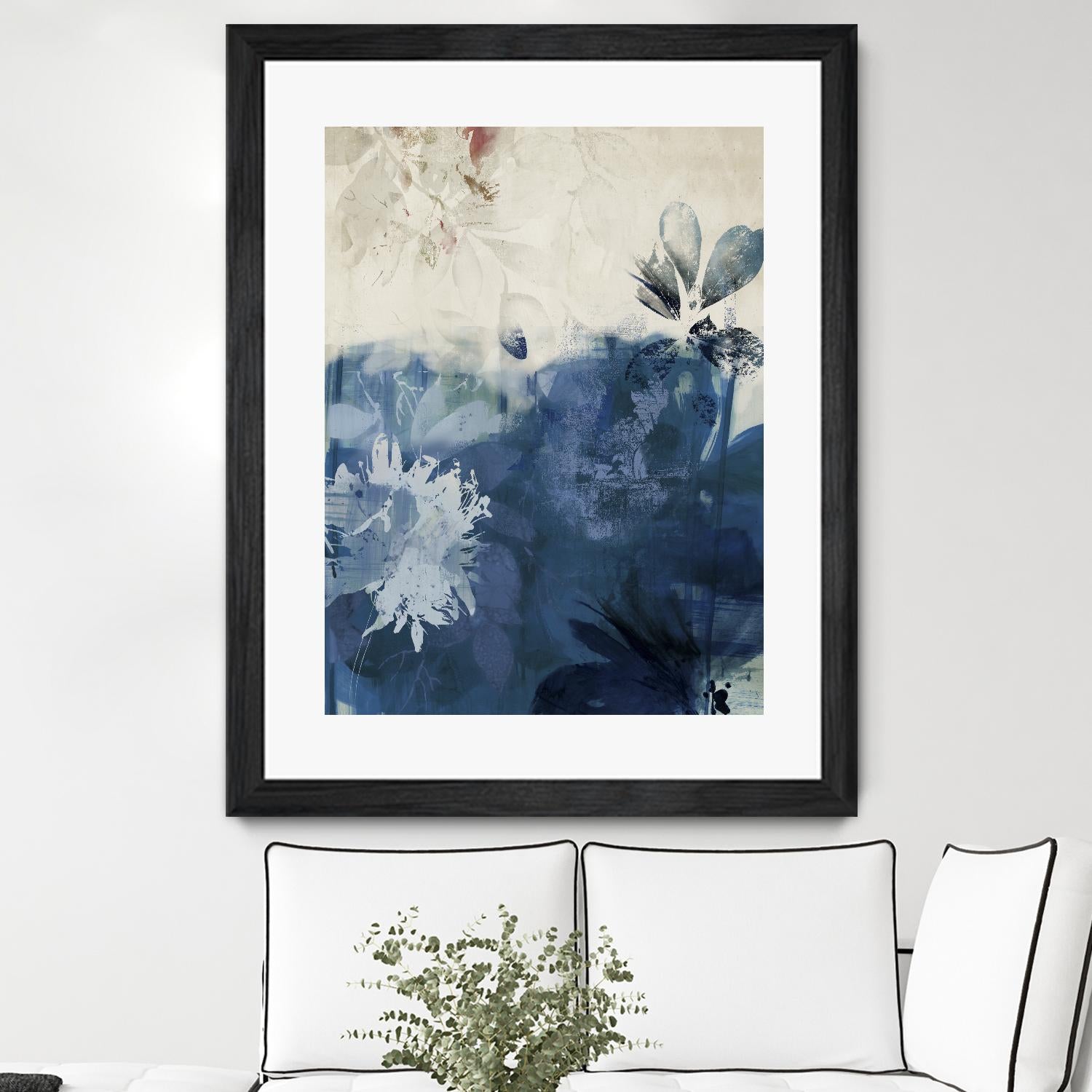 Unquiet Stone II by PI Studio on GIANT ART - white abstract