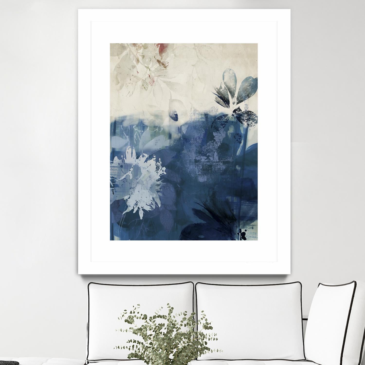 Unquiet Stone II by PI Studio on GIANT ART - white abstract