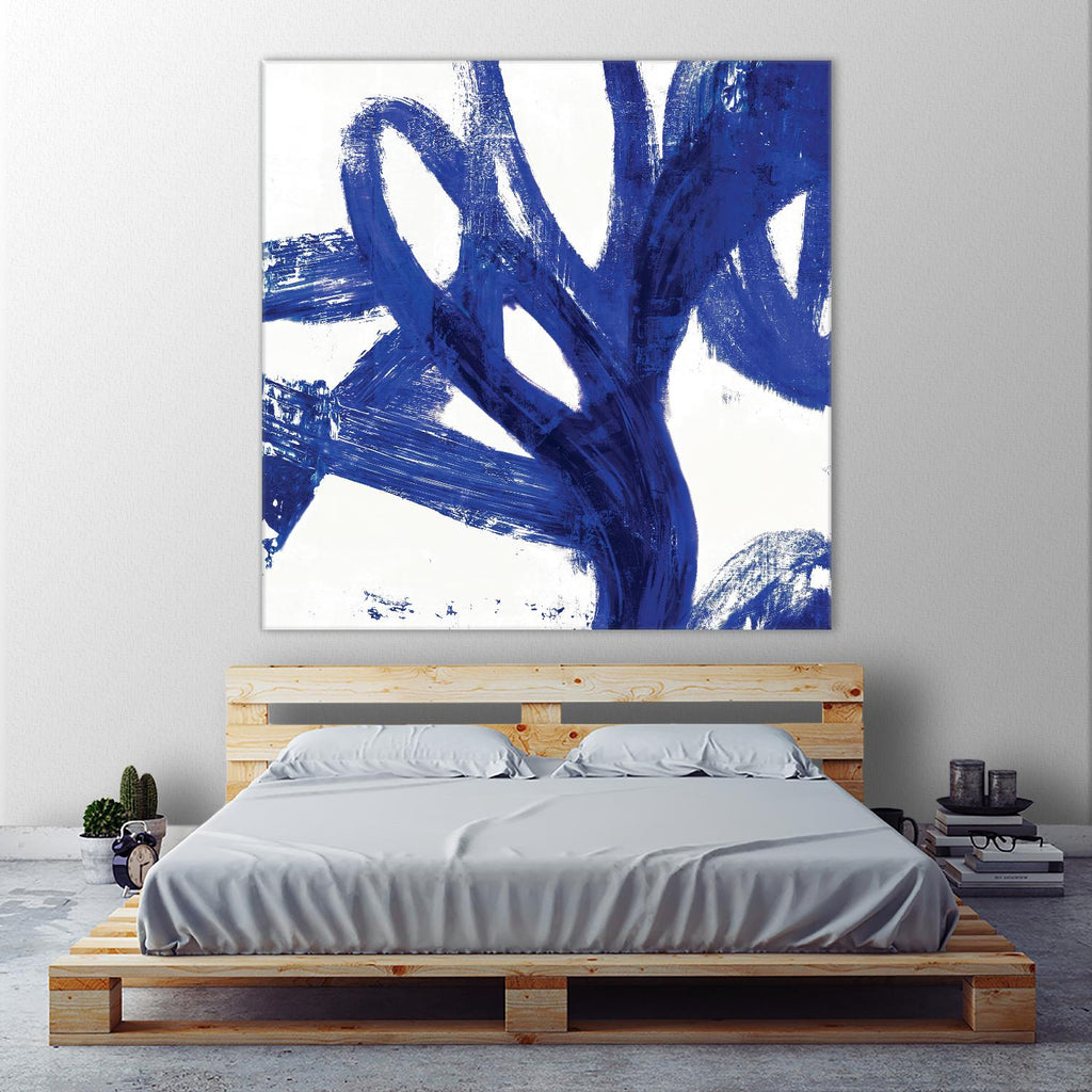 Tenderness Indigo by PI Galerie on GIANT ART - white abstract