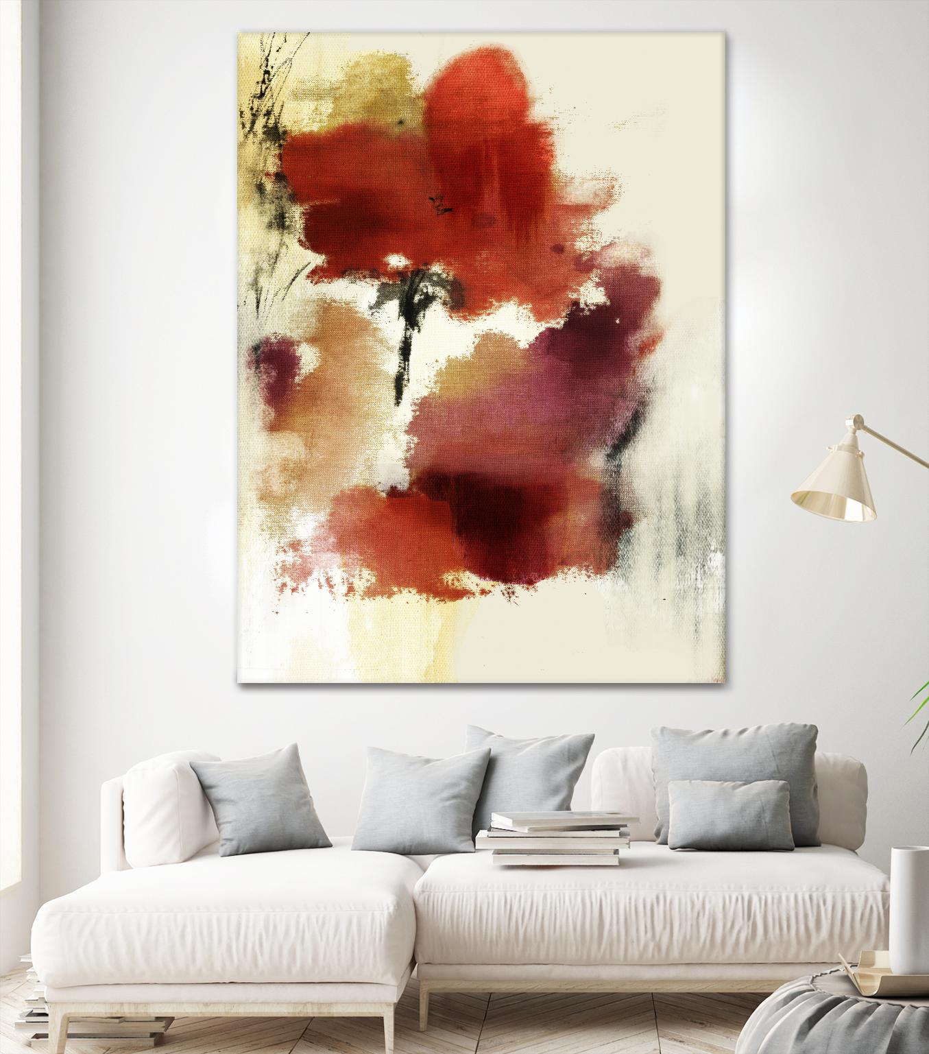 Sensual by PI Studio on GIANT ART - white floral