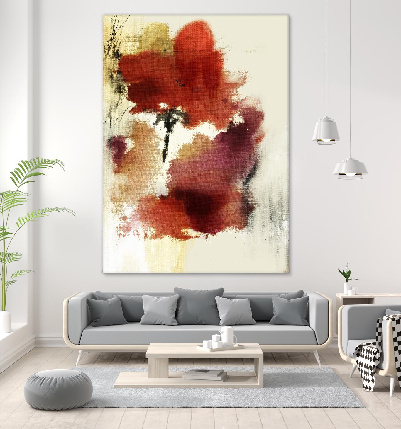 Sensual by PI Studio on GIANT ART - white floral