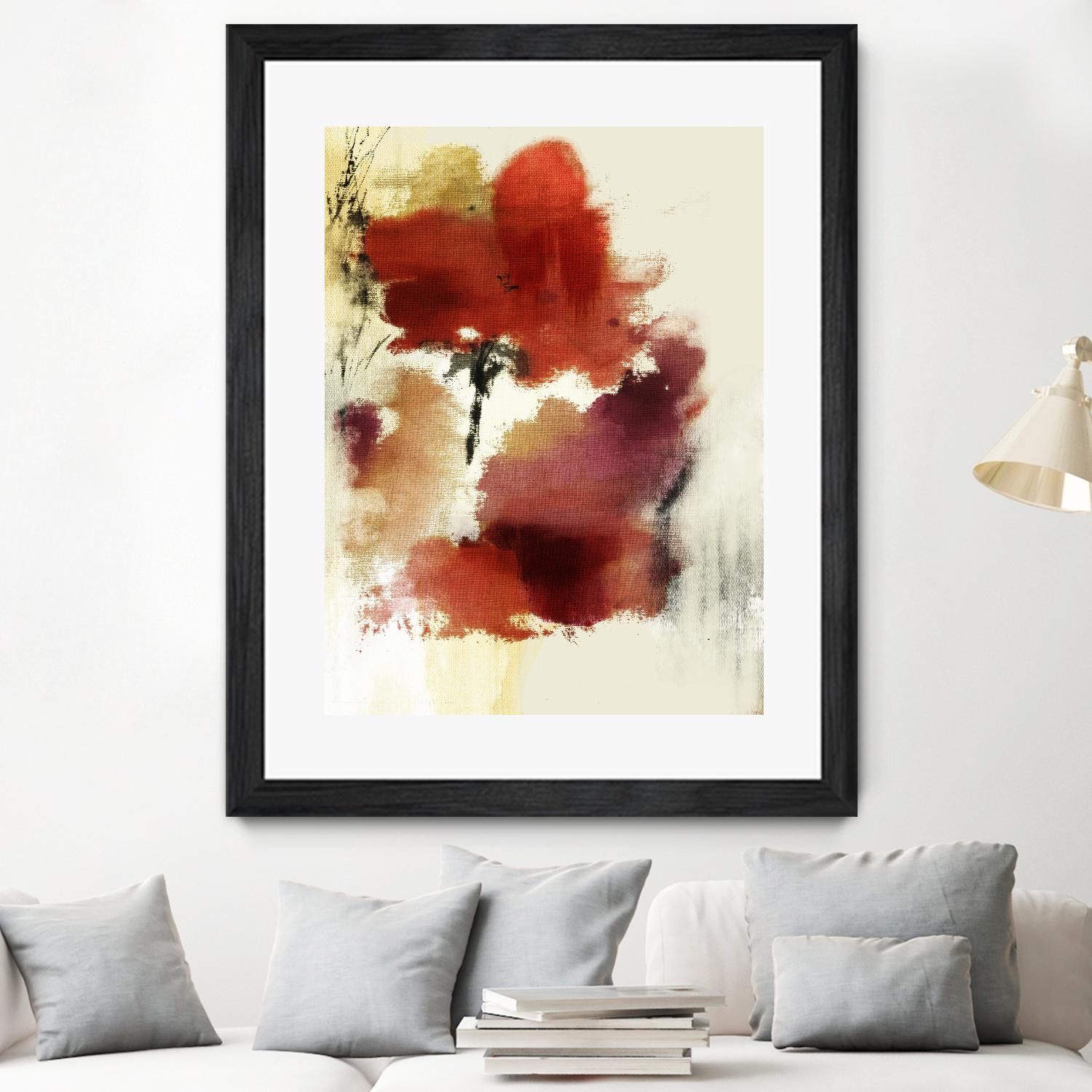 Sensual by PI Studio on GIANT ART - white floral