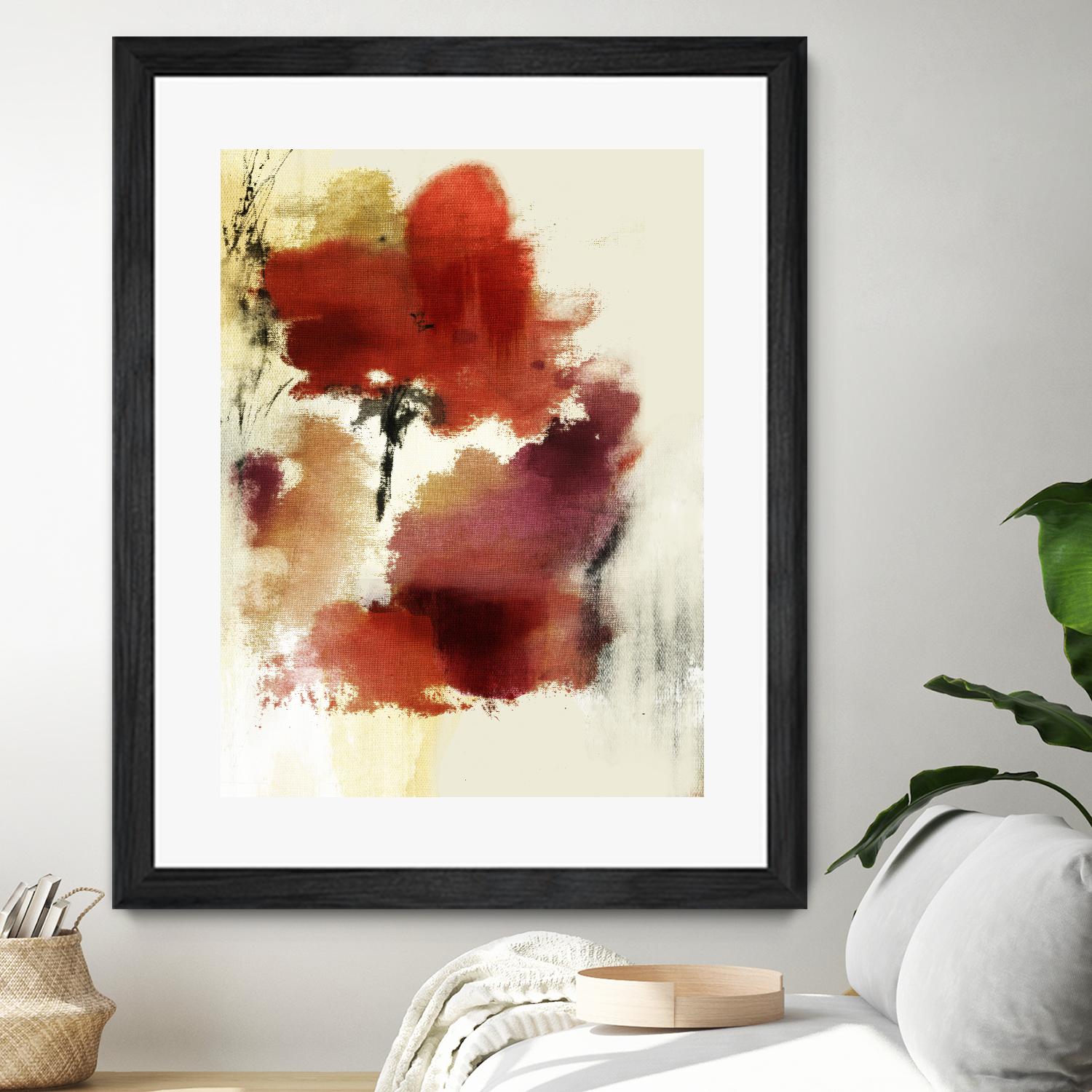 Sensual by PI Studio on GIANT ART - white floral