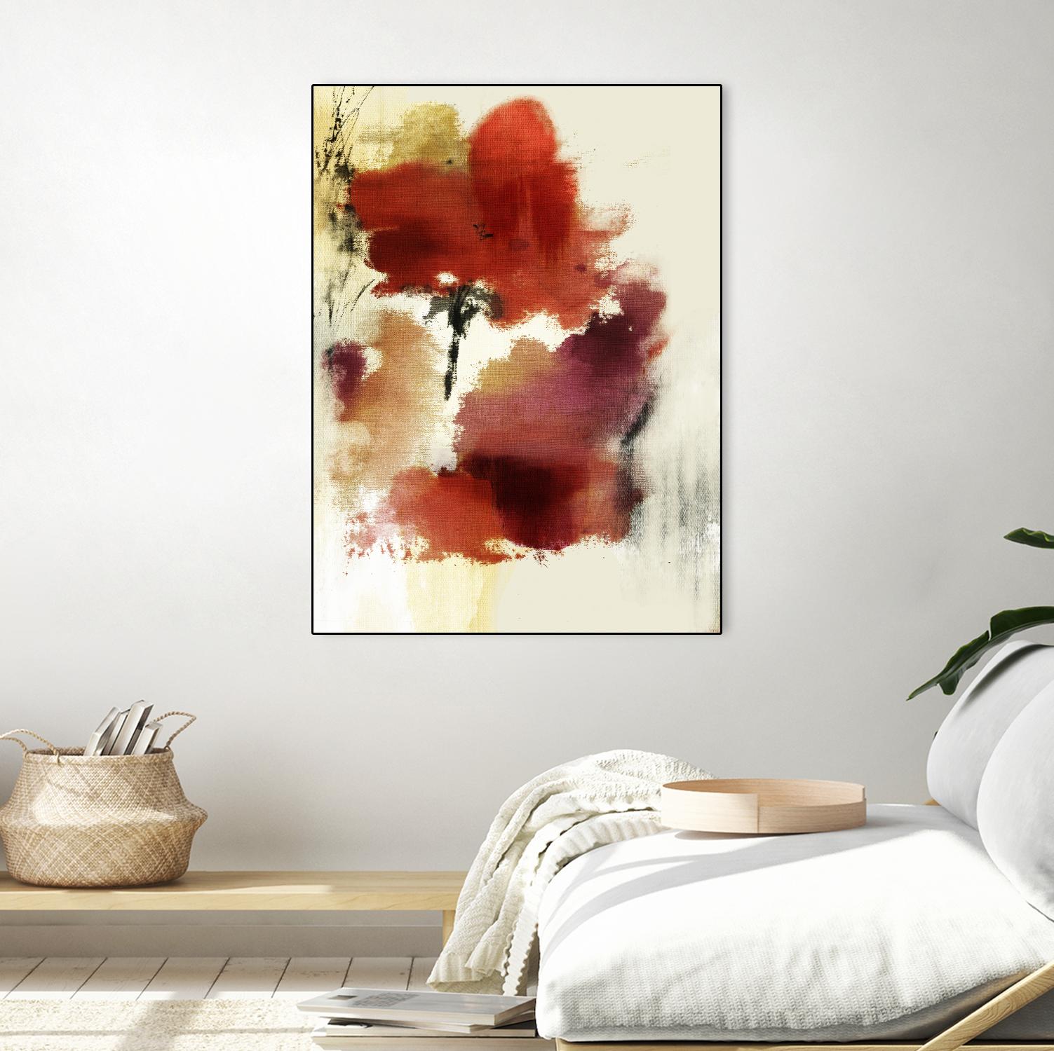 Sensual by PI Studio on GIANT ART - white floral