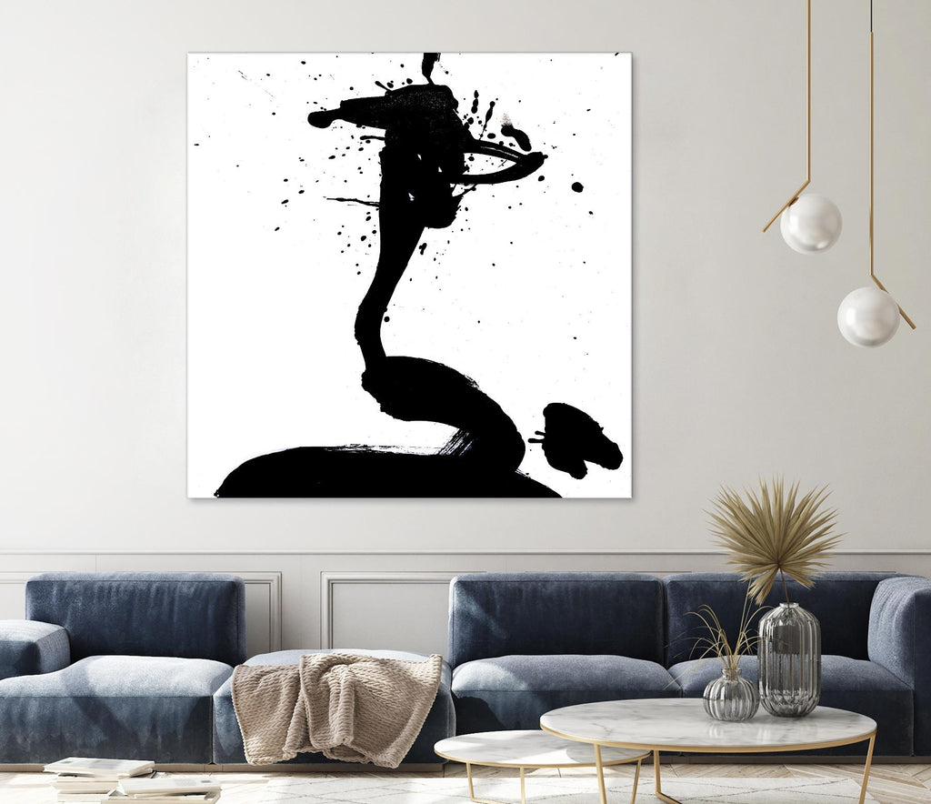 Ink Blot I by PI Studio on GIANT ART - white abstract