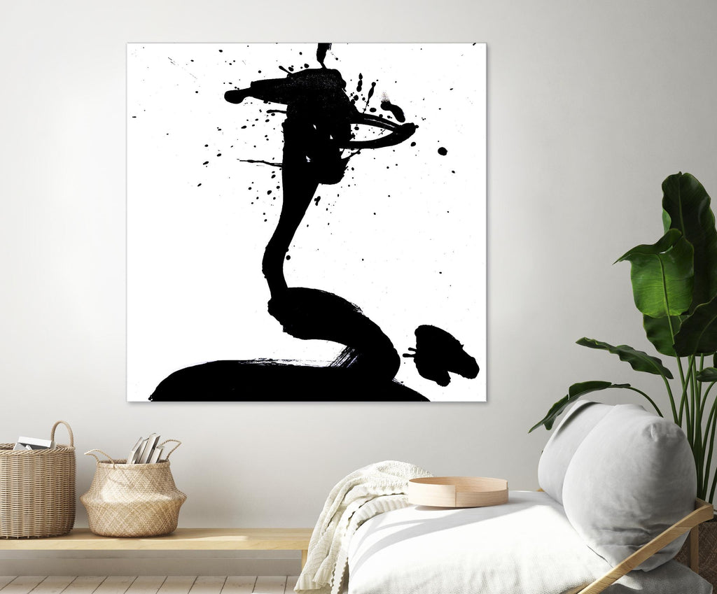 Ink Blot I by PI Studio on GIANT ART - white abstract