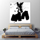 Ink Blot II by PI Studio on GIANT ART - white abstract