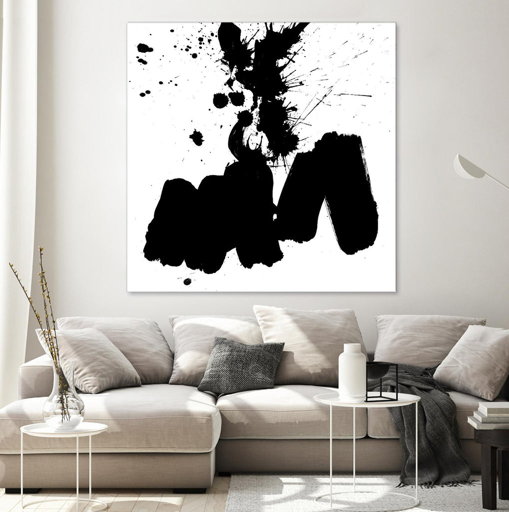 Ink Blot II by PI Studio on GIANT ART - white abstract