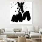 Ink Blot II by PI Studio on GIANT ART - white abstract