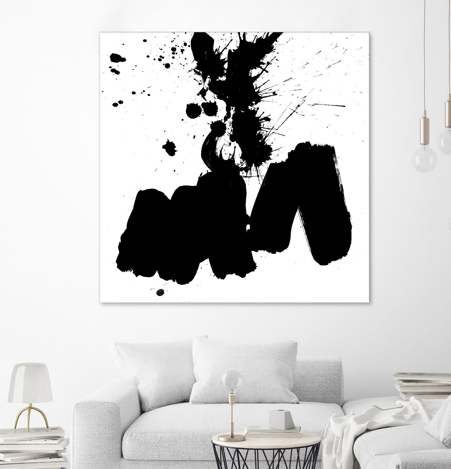 Ink Blot II by PI Studio on GIANT ART - white abstract