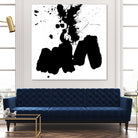 Ink Blot II by PI Studio on GIANT ART - white abstract
