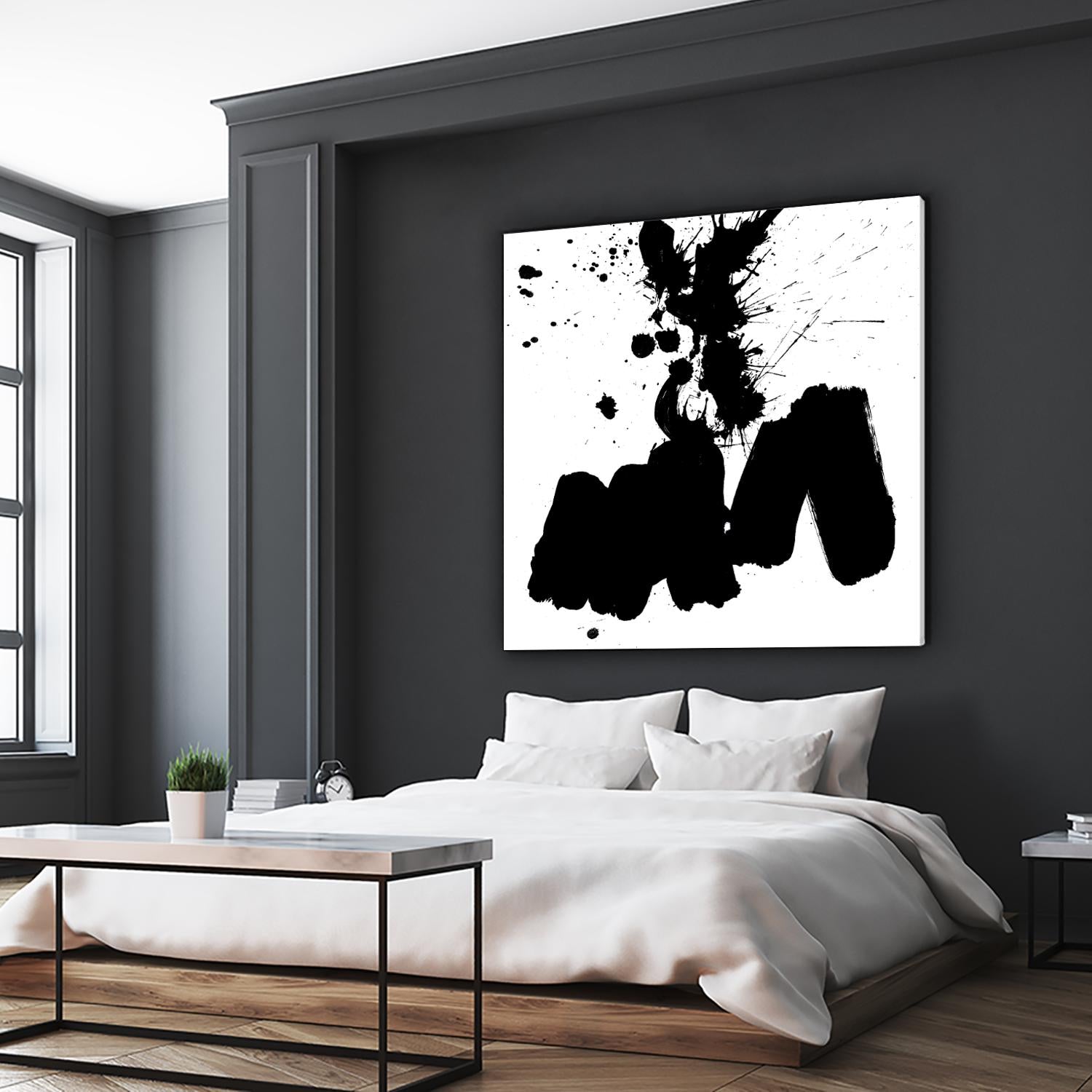 Ink Blot II by PI Studio on GIANT ART - white abstract