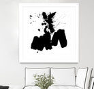 Ink Blot II by PI Studio on GIANT ART - white abstract