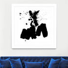Ink Blot II by PI Studio on GIANT ART - white abstract