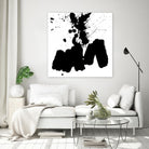 Ink Blot II by PI Studio on GIANT ART - white abstract