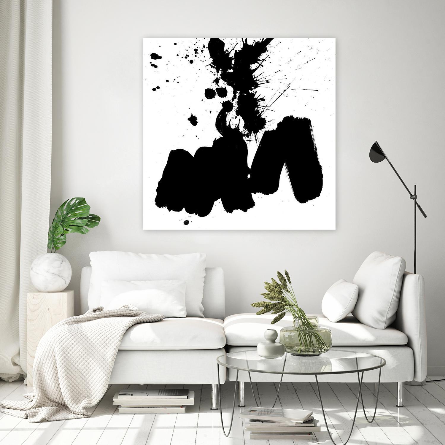 Ink Blot II by PI Studio on GIANT ART - white abstract