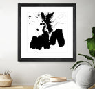 Ink Blot II by PI Studio on GIANT ART - white abstract